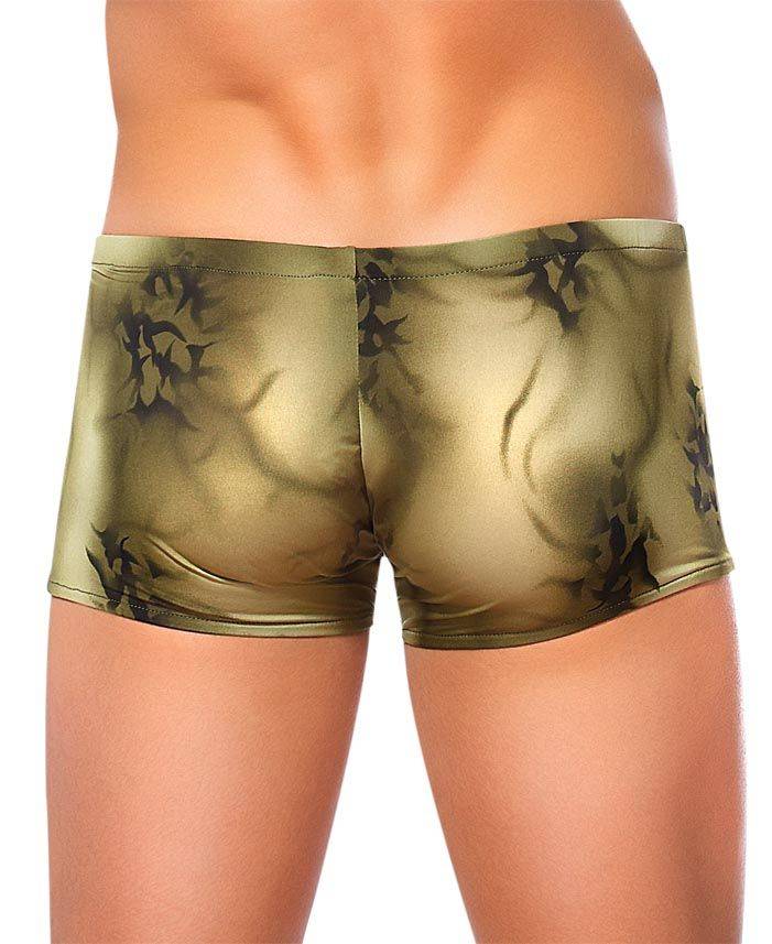 MP153062 Olive Pouch Short