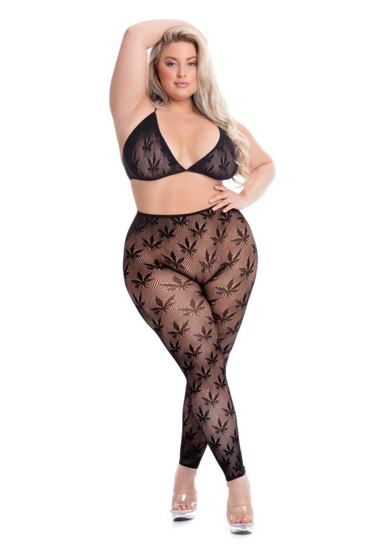 PL23082X All About Leaf Bra Set