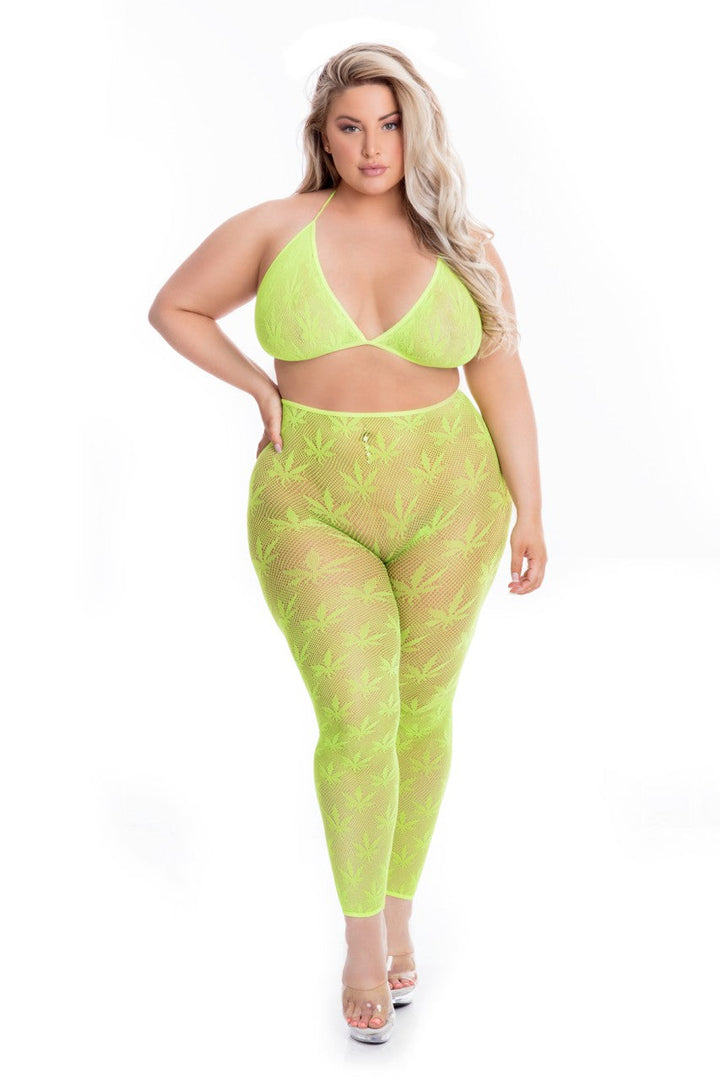 PL23082X All About Leaf Bra Set
