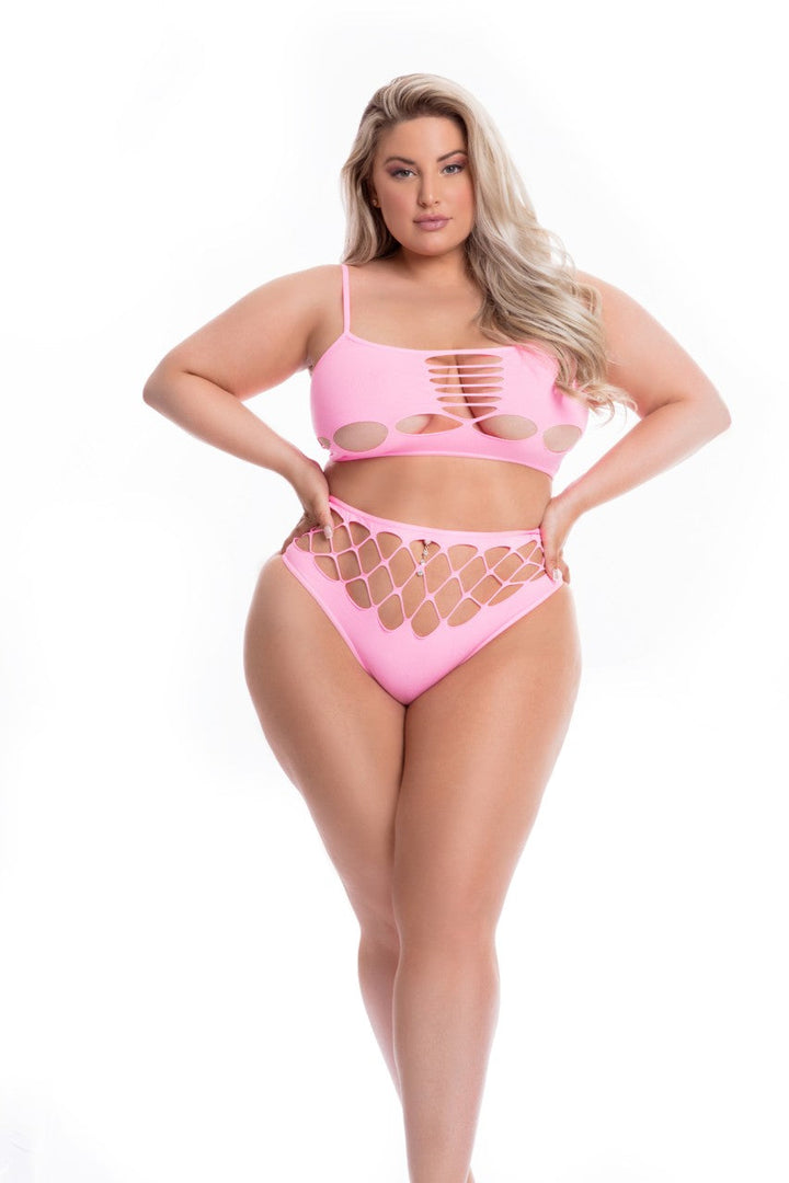PL23083X Neon Dreams 2Pc Bra Set