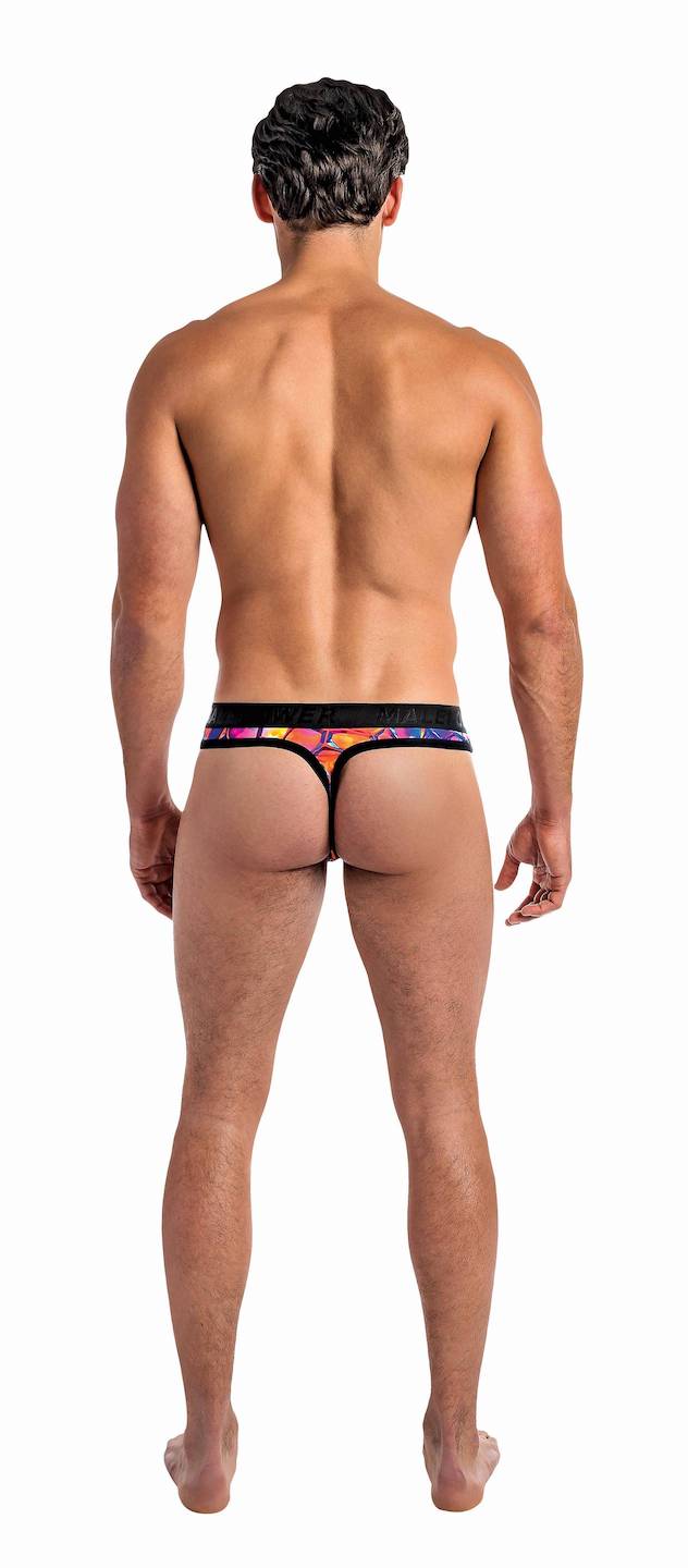 MP460226 Print Crossover Thong