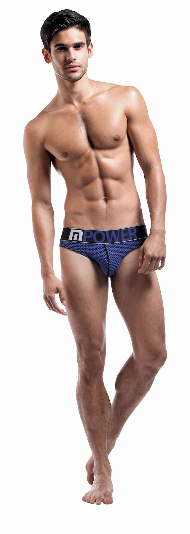 MP491215 Royal/Black Lo Rise Bikini