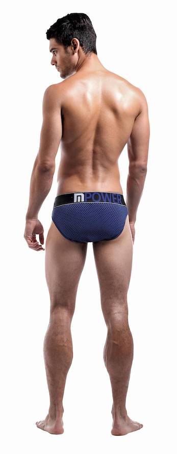 MP491215 Royal/Black Lo Rise Bikini