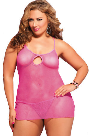 STM9670XP Extremely Shocking Fishnet Chemise