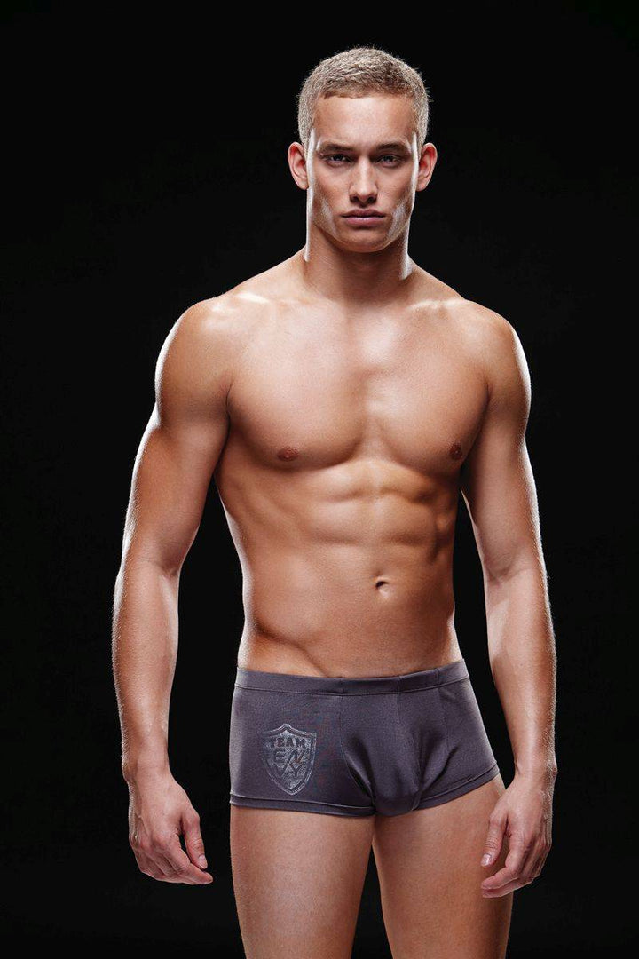BEV028 Gun Metal Logo Sport Trunk