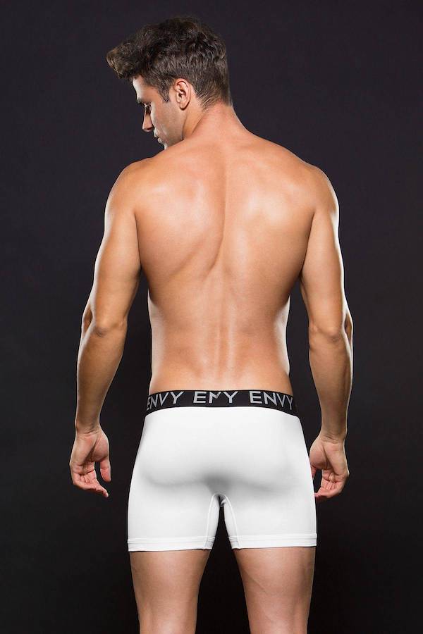 BEV045 Micro Lowrise Logo Elastic Boxer