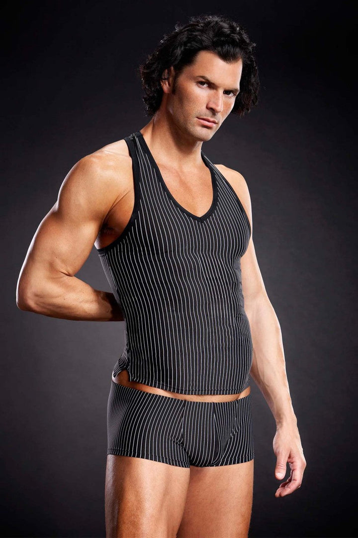 BLM006 Microfibre Racerback V-Neck Tank