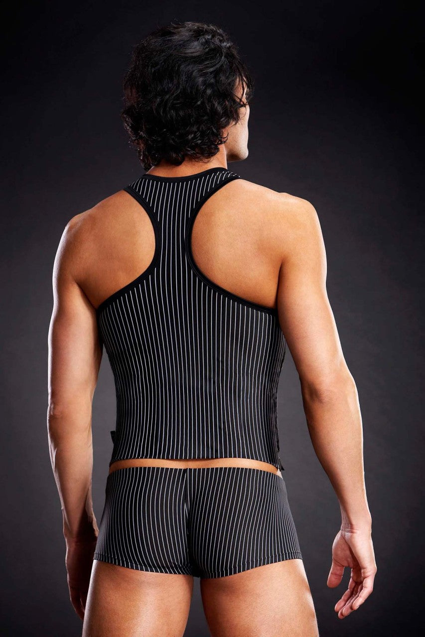 BLM006 Microfibre Racerback V-Neck Tank