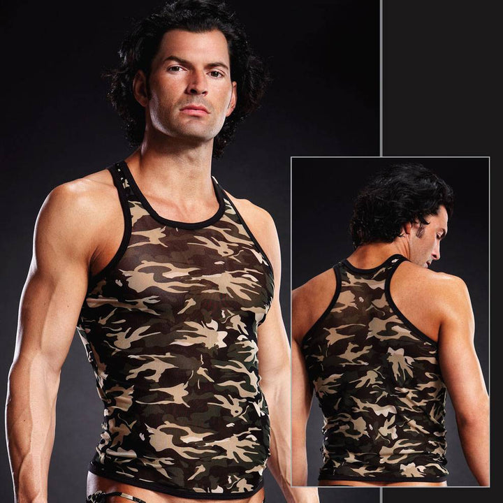 BLM018 Mesh Racerback Tank