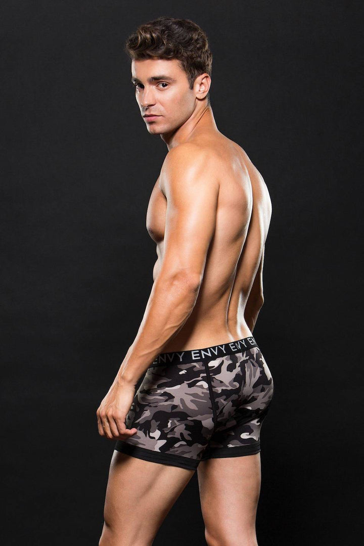 BEV053 Logo Elastic Boxer Brief