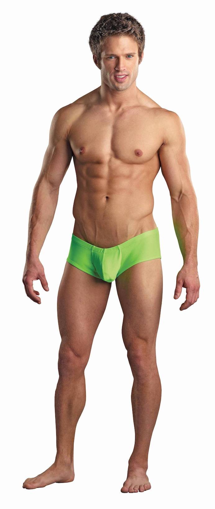 MPPAK875 Lime Micro Mini Pouch Short