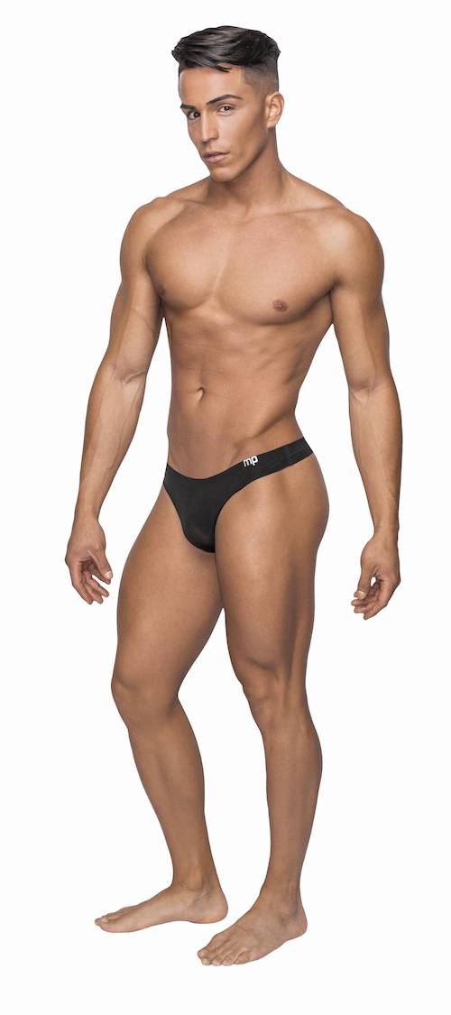 MPSMS007 Sleek Thong W/Sheer Pouch
