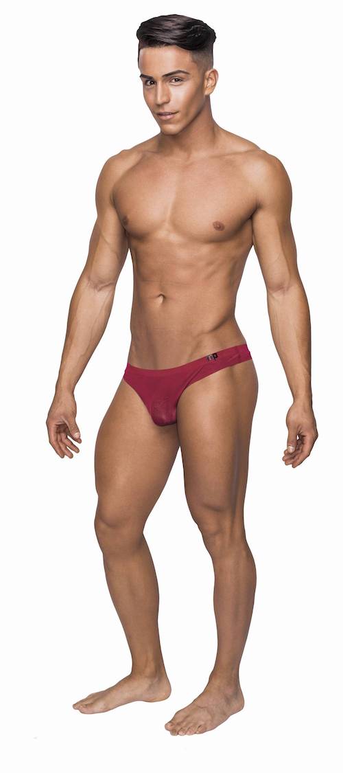 MPSMS007 Sleek Thong W/Sheer Pouch